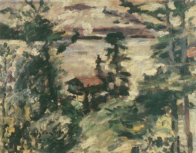 Walchensee, Morning Mist by Lovis Corinth